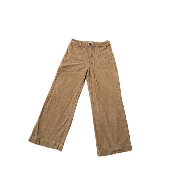 vestique khakis soft corduroy flared leg jeans size L large cotton patch pockets - Picture 4 of 12